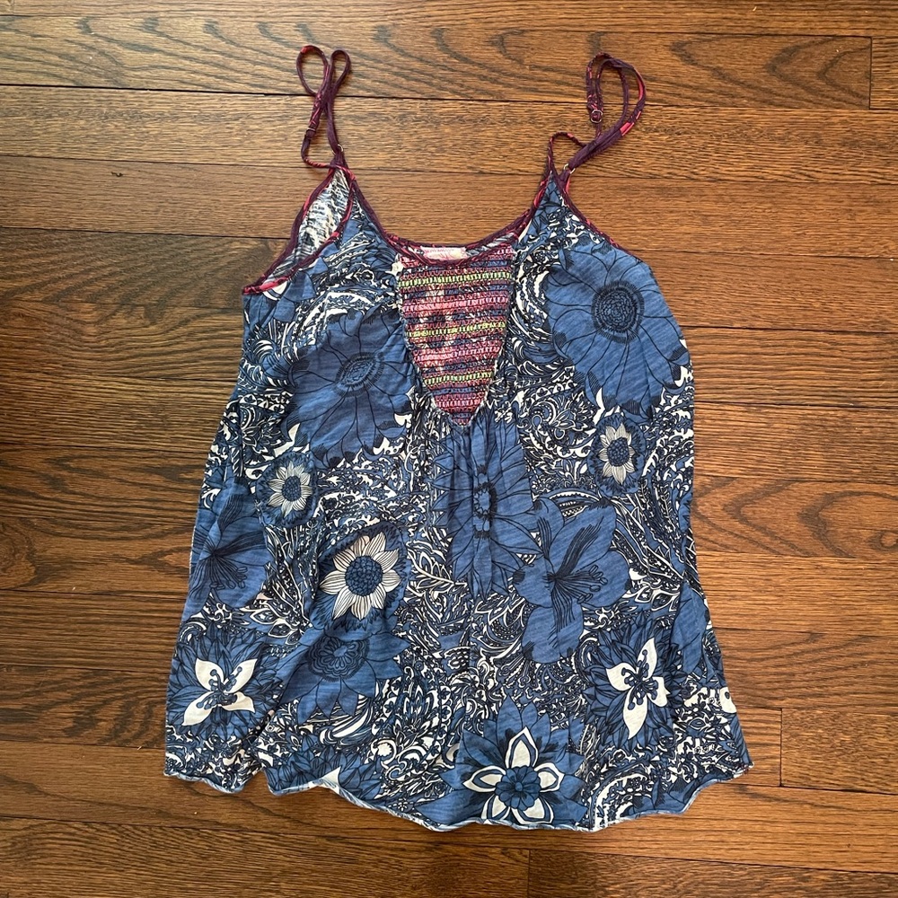 Free people floral tank